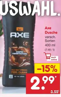 Netto Marken-Discount Axe Dusche Angebot