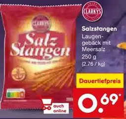 Netto Marken-Discount Clarky's Salzstangen Angebot