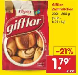Netto Marken-Discount Pågen Gifflar Zimtröllchen Angebot
