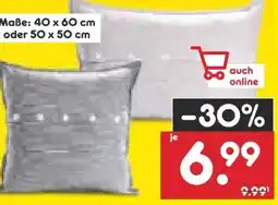 Netto Marken-Discount Dekor Dekokissen Angebot