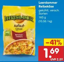 Netto Marken-Discount Leerdammer Reibekäse Auflauf-Genuss Angebot