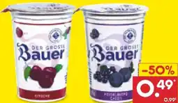 Netto Marken-Discount Bauer Fruchtjoghurt Heidelbeer-Cassis Angebot