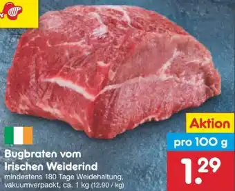 Netto Marken-Discount Bugbraten vom Irischen Weiderind Angebot