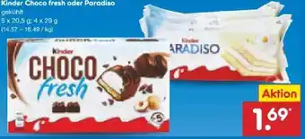 Netto Marken-Discount Ferrero Kinder Choco Fresh Angebot
