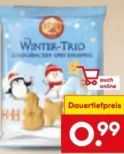 Netto Marken-Discount Santa Claus in Town Winter Trio Cracker Angebot
