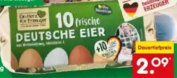 Netto Marken-Discount Ein Herz für Erzeuger Eier aus Bodenhaltung Angebot