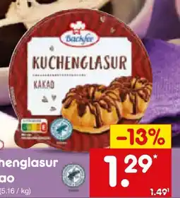 Netto Marken-Discount Backfee Kuchenglasur Kakao Angebot