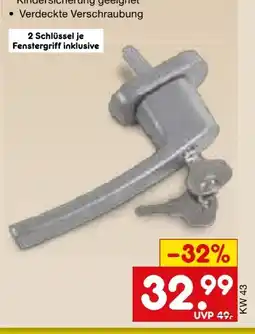 Netto Marken-Discount Tectake Fenstergriffe Angebot