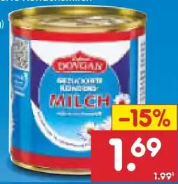 Netto Marken-Discount Dovgan Gezuckerte Kondensmilch Angebot