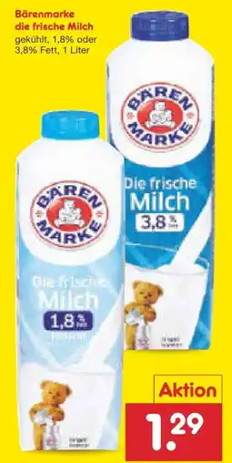 Netto Marken-Discount Bärenmarke Die Frische Milch Angebot
