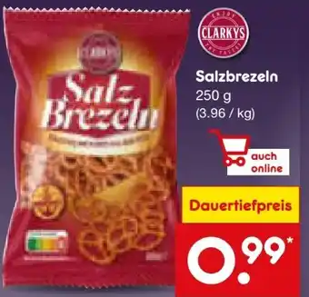 Netto Marken-Discount Clarky's Salz Brezel Angebot