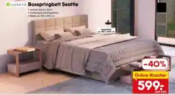 Netto Marken-Discount Juskys Boxspringbett Seattle Angebot