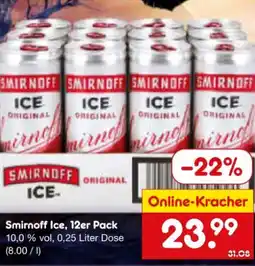Netto Marken-Discount Smirnoff Ice Angebot