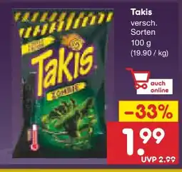 Netto Marken-Discount Takis Zombie Angebot