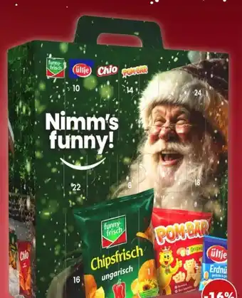 PENNY Funny Frisch Intersnack Adventskalender Angebot