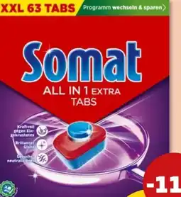 PENNY Somat Spülmaschinen Tabs All-in-1 Extra Angebot