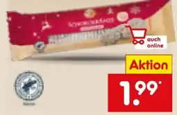Netto Marken-Discount Santa Claus in Town Schokoladenkränze Angebot
