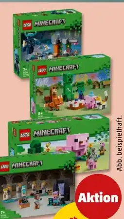 PENNY LEGO Minecraft 21268 Das Babyschwein-Haus Angebot