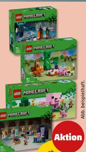 PENNY LEGO Minecraft 21268 Das Babyschwein-Haus Angebot