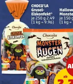 PENNY Choco´La Halloween Monsteraugen Angebot
