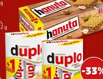PENNY Ferrero Hanuta Riegel Angebot