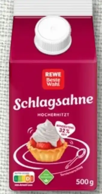 nahkauf Rewe Beste Wahl Schlagsahne Angebot