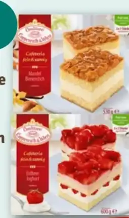 nahkauf Coppenrath & Wiese Cafeteria fein sahnig Mandel-Bienenstich Angebot