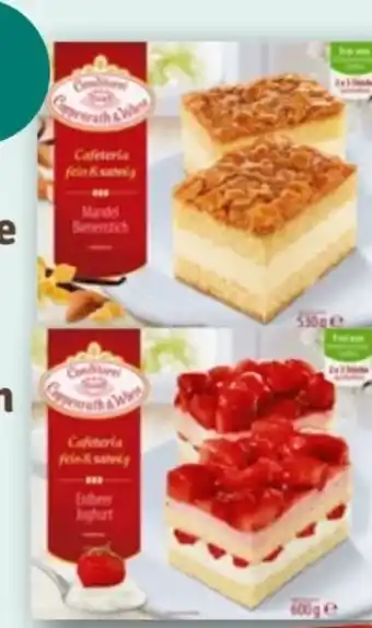 nahkauf Coppenrath & Wiese Cafeteria fein sahnig Mandel-Bienenstich Angebot