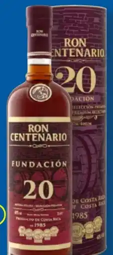 Lidl Ron Centenario Fundación Rum 20 Jahre Angebot