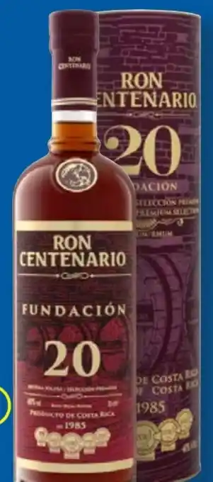 Lidl Ron Centenario Fundación Rum 20 Jahre Angebot