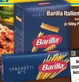 E-Center Barilla Italienische Pasta Angebot