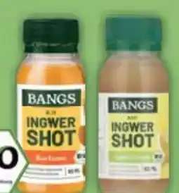 E-Center Bangs Bio Ingwer Shot Angebot