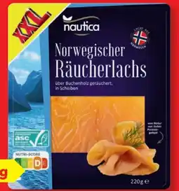 Lidl Nautica Norwegischer Räucherlachs XXL Angebot