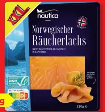 Lidl Nautica Norwegischer Räucherlachs XXL Angebot