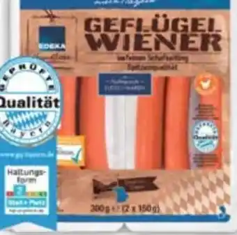 E-Center Edeka Heimatliebe Geflügelwiener Angebot