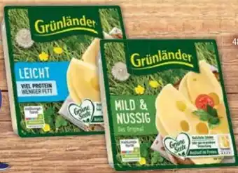 E-Center Grünländer Käsescheiben Angebot