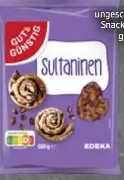 Edeka Gut & Günstig Sultaninen Angebot