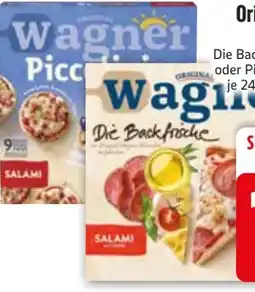 Edeka Original Wagner Die Backfrische Pizza Angebot