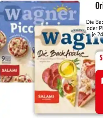 Edeka Original Wagner Die Backfrische Pizza Angebot