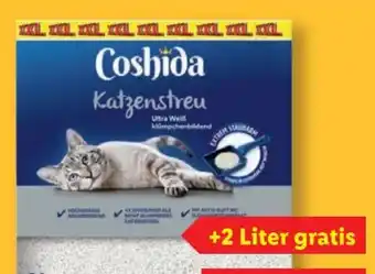 Lidl Coshida Katzenstreu XXL Angebot