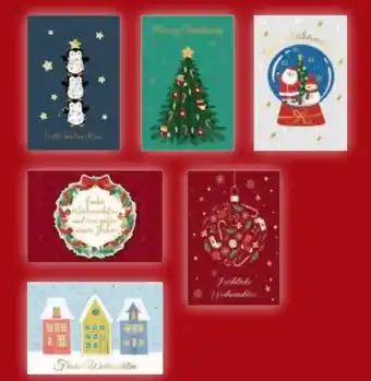 Lidl Crelando Weihnachtskarten Set Angebot