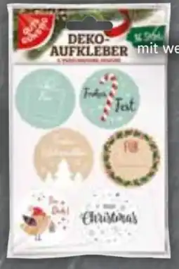 Edeka Gut & Günstig Deko-Aufkleber Angebot