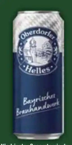 E-Center Oberdorfer Helles Bier Angebot