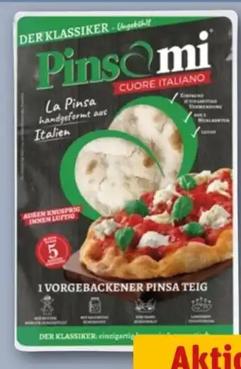 REWE Center Pinsami Vorgebackener Pinsa Teig Angebot