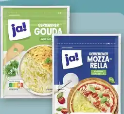 REWE Center ja! Geriebener Gouda Angebot