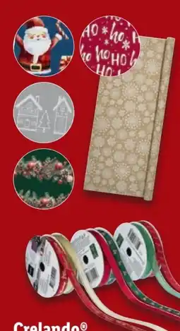 Lidl Crelando Geschenkband Angebot