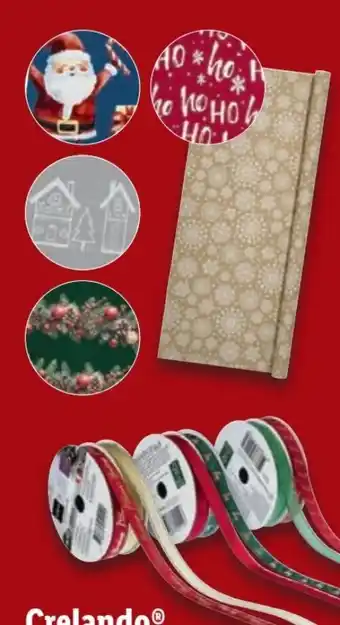 Lidl Crelando Geschenkband Angebot