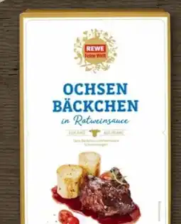 REWE Center Rewe Feine Welt Ochsen-Bäckchen in Rotweinsauce Angebot
