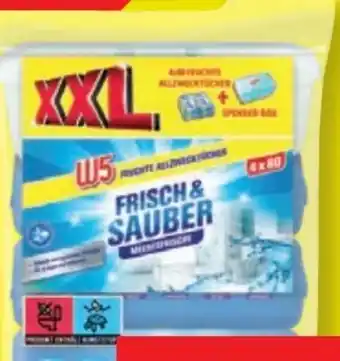 Lidl W5 Feuchte Allzwecktücher Angebot