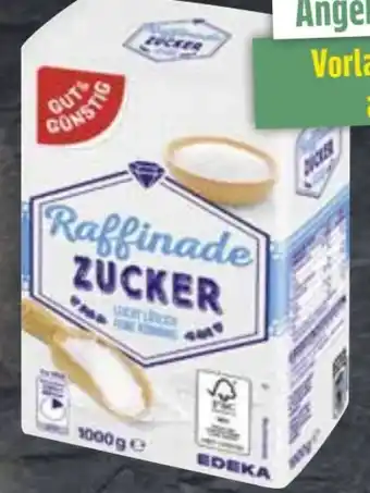 Edeka Gut & Günstig Zucker Raffinade Angebot